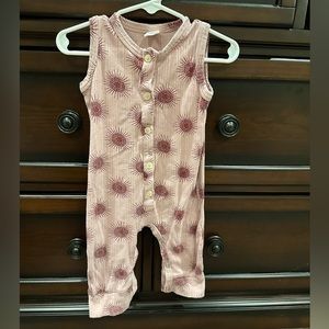 Kate Quinn purple tank romper